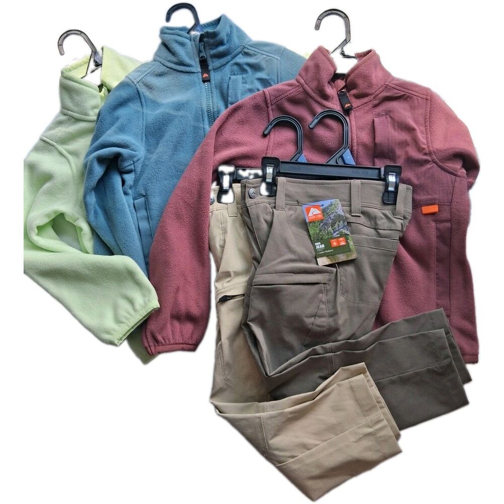 Ozark Trail Boys Fleece Jacket Pants  4/5 Outfit  Lot NWT MSRP $99.95